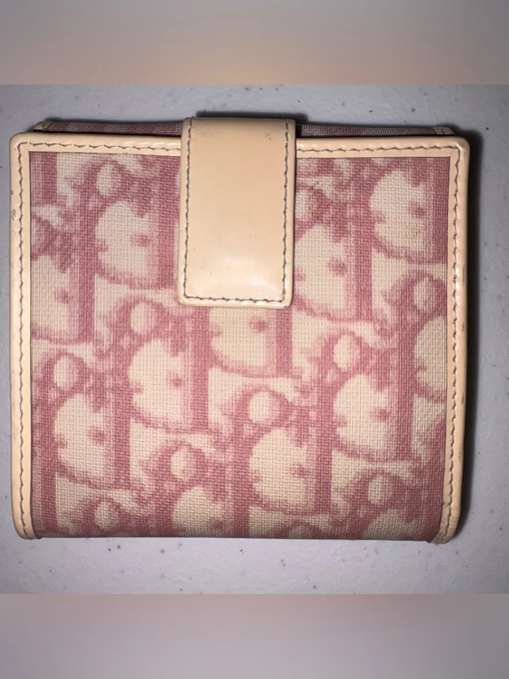 AUTHENTIC WITH COA Christian Dior Trotter bifold wallet from the early 2000s